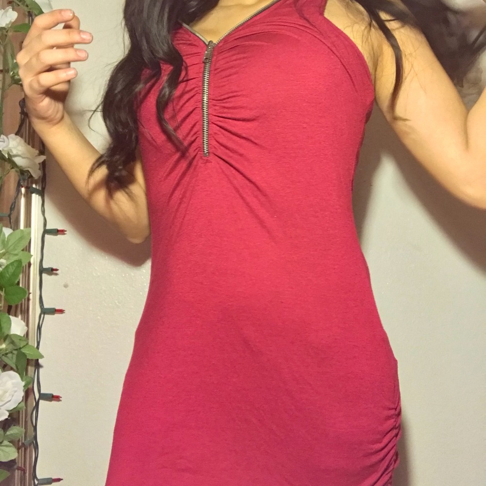 Burgundy dress ❗️❗️😍